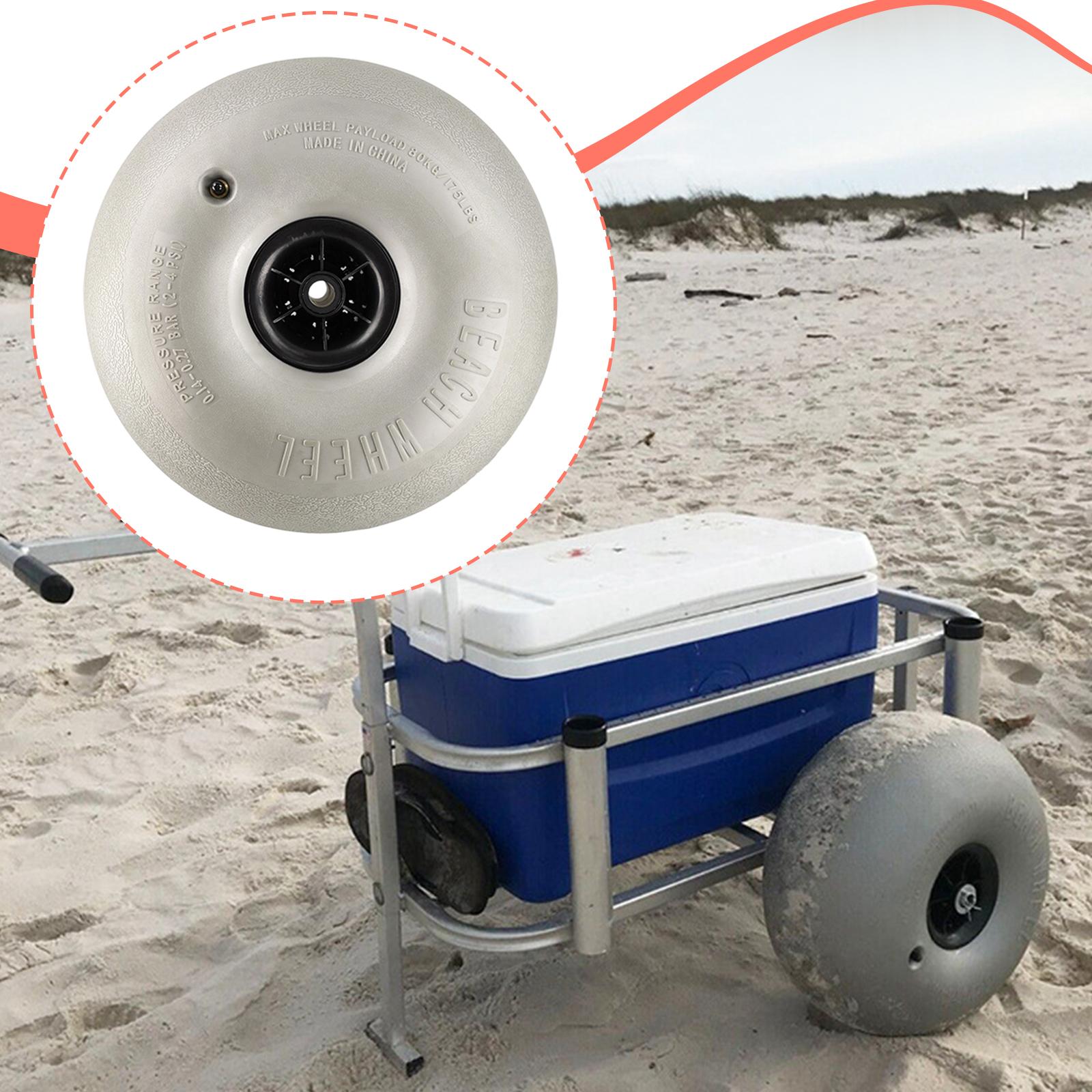 Fishing Kayak Cart - 16 inch Balloon Wheels Inflatable Balloon