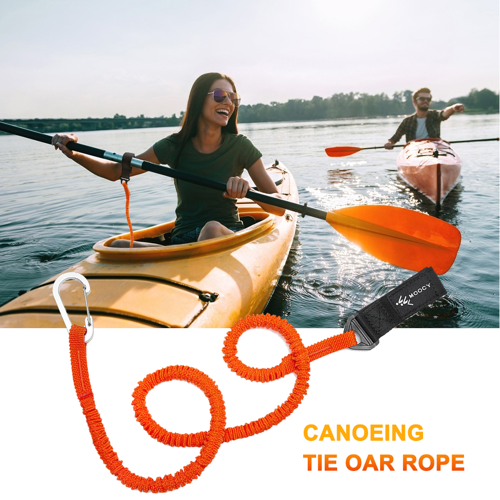 10-1PCS Elastic Kayak Canoe Pa - Fishing Kayak Paddle Leash ulasan dan harga