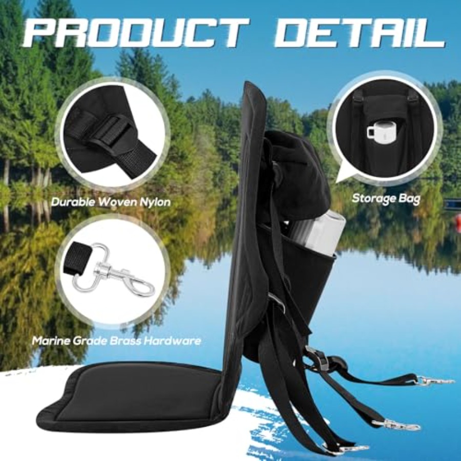 Pack Padded Kayak Seat Fishing - Fishing Kayak Storage Bag ulasan dan harga
